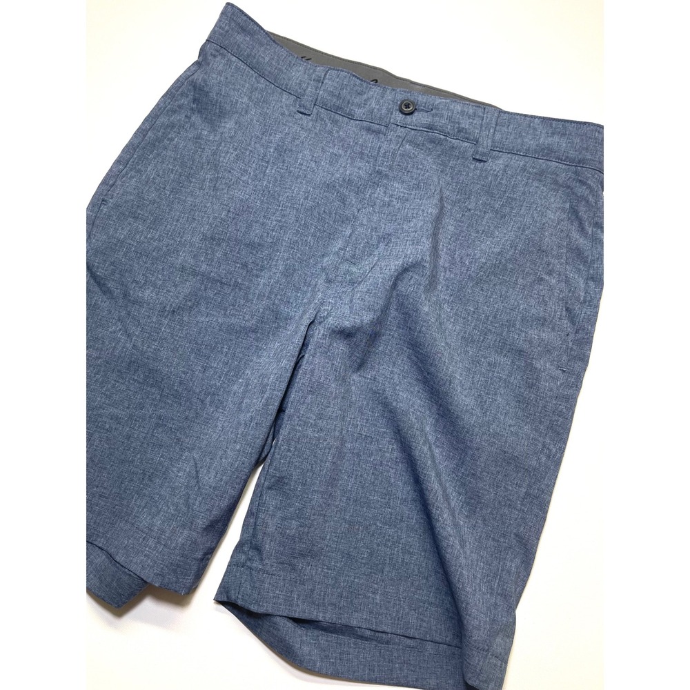 Ben Hogan Mens Blue Heathered Golf Shorts Size 30 Performance Stretch W30 0215